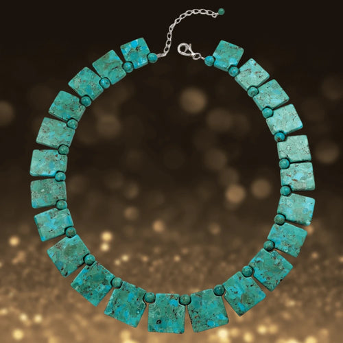 Daniel Steiger Aztec Turquoise Necklace