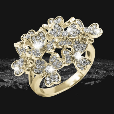 Daniel Steiger Bouquet Gold Ring