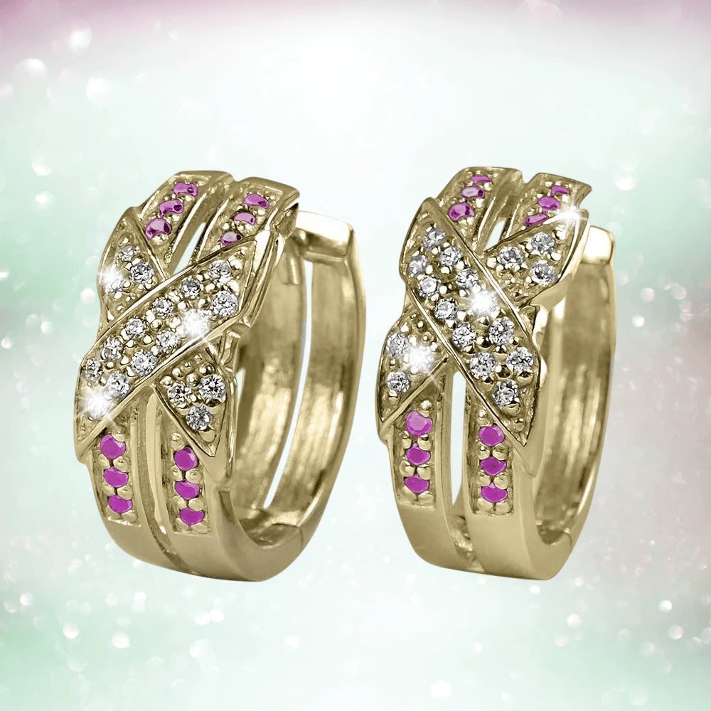 Daniel Steiger Embrace Gold Earrings