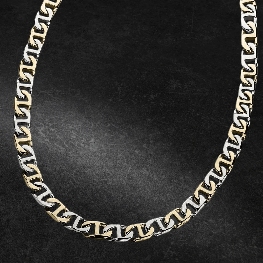 Daniel Steiger Anchor Chain Necklace