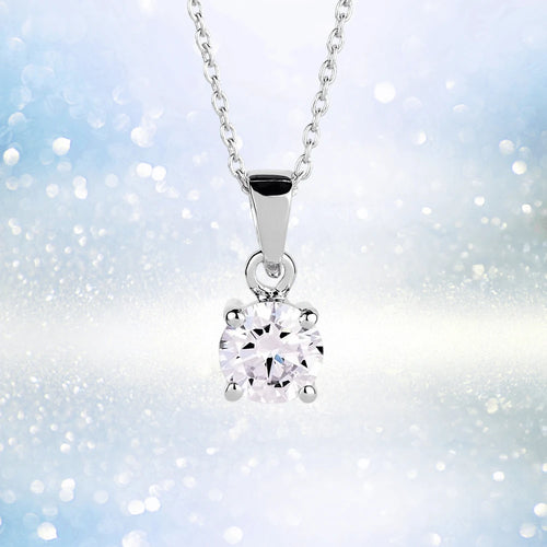 Daniel Steiger Brilliant Birthstones Pendant April