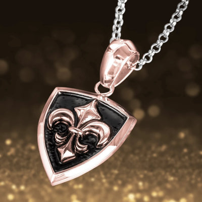 Daniel Steiger Grand Canyon Rose Gold Pendant