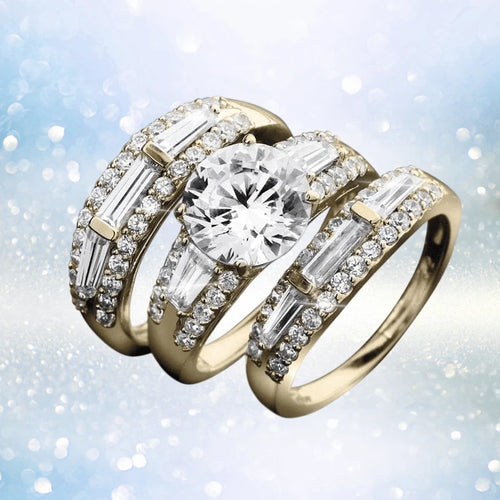 Daniel Steiger Bali Golden Bridal Ring