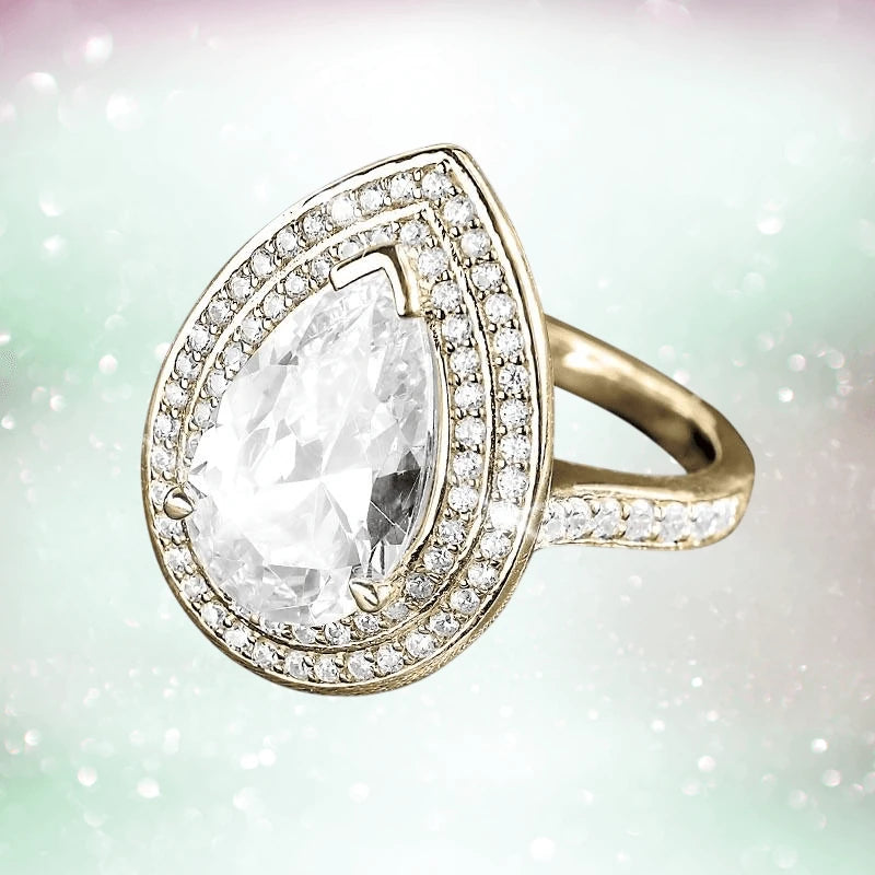 Daniel Steiger Pasha Pearshape Ring