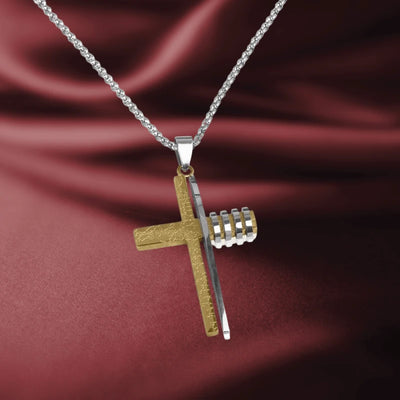 Daniel Steiger Quattro Cross Pendant