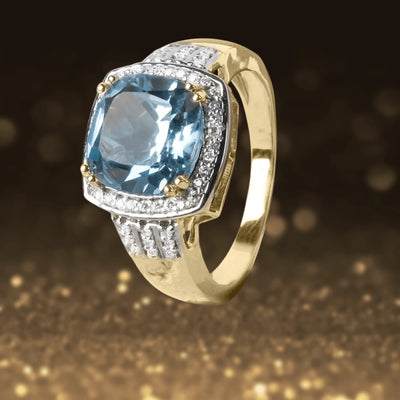 Daniel Steiger Grace Blue Topaz Ring