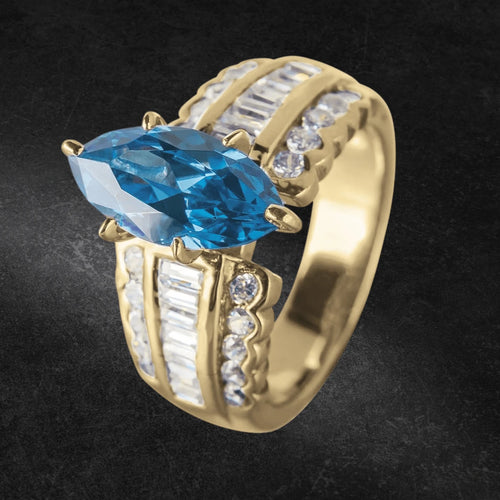 Daniel Steiger Carman Marquise Ring