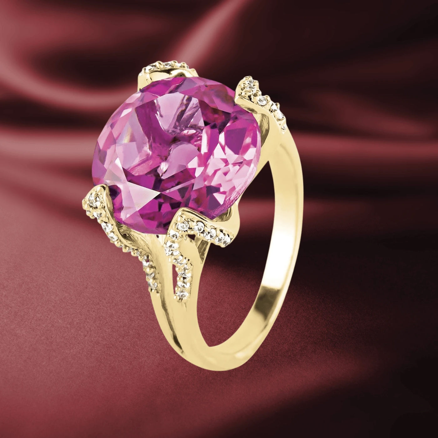 Daniel Steiger Pink Melody Ladies' Ring