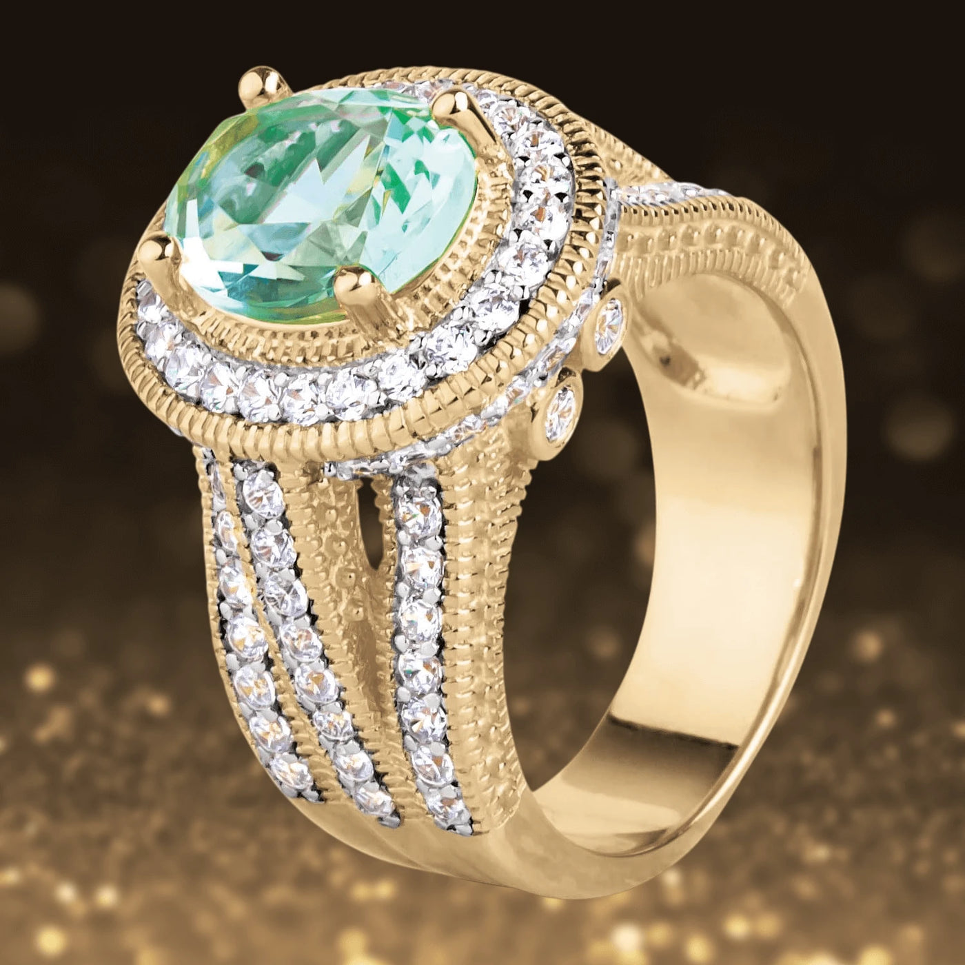 Daniel Steiger Seafoam Green Ring