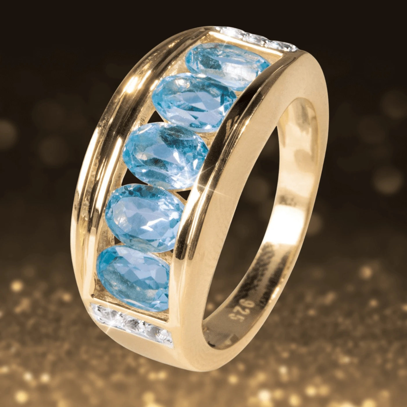 Daniel Steiger Blue Topaz Dreams Ring