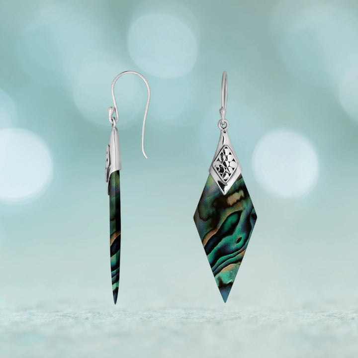 Daniel Steiger Savo Abalone Earrings