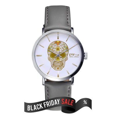 Rebel Skull Men's Steel Watch