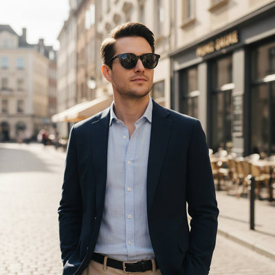 Reactive Round Smart Sunglasses