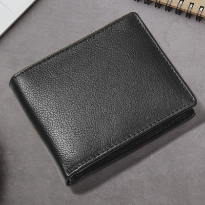 Heritage Black Leather Wallet