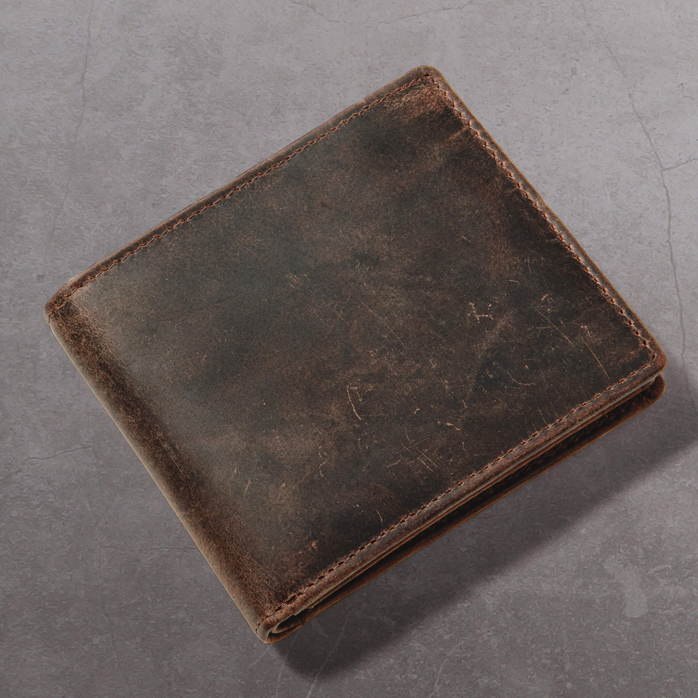 Daniel Steiger Heritage Brown Leather Wallet