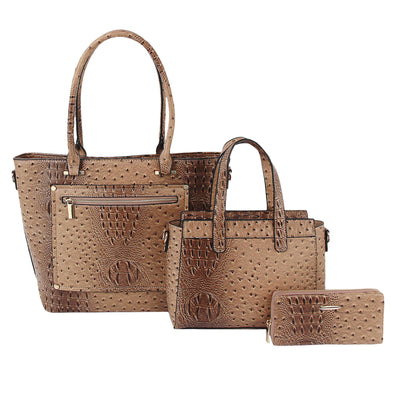 Daniel Steiger Viva Trinity Tan Bag Set