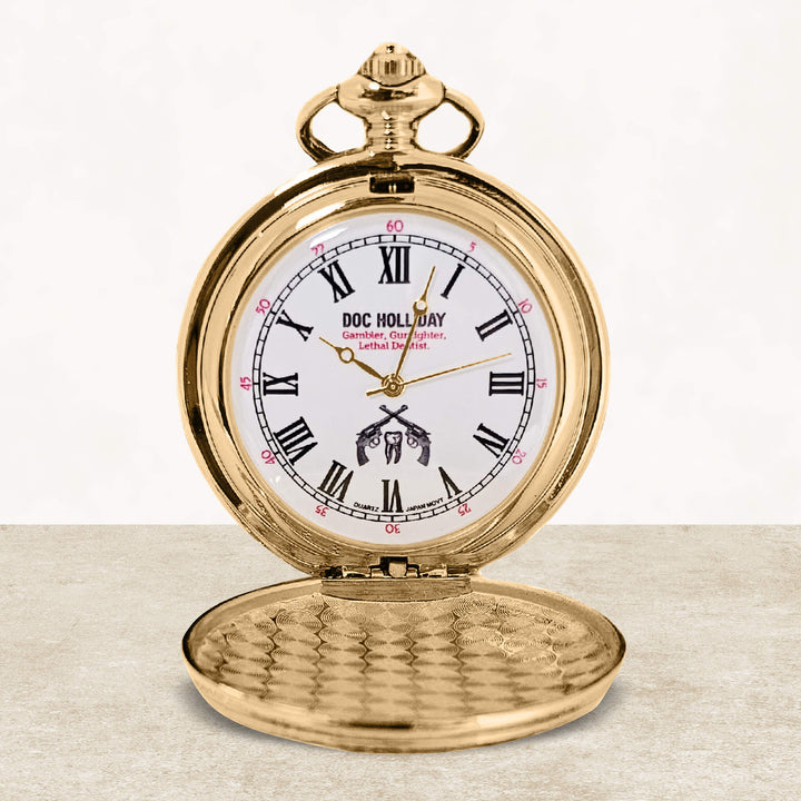 Daniel Steiger Western Legends Doc Holliday Pocket Watch