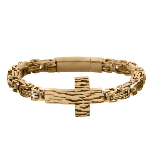 Daniel Steiger Golden Sentinel Men’s Bracelet