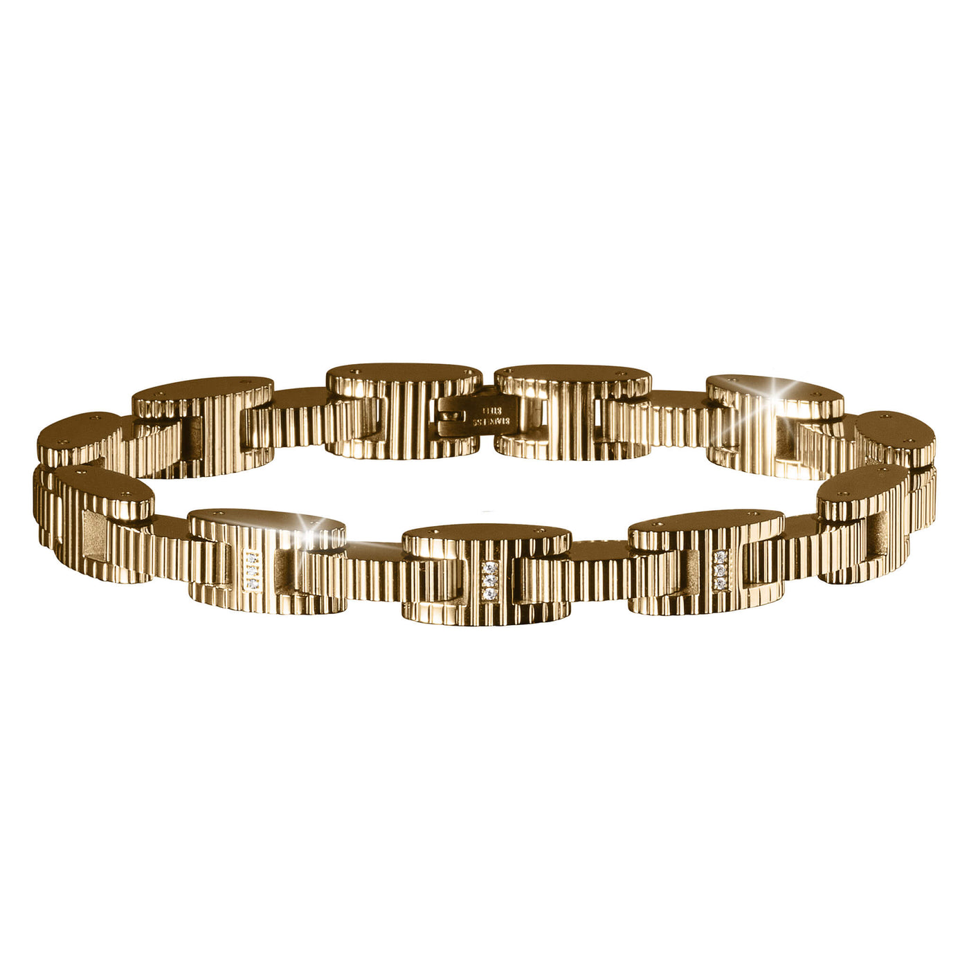 Daniel Steiger Golden Groove Bracelet