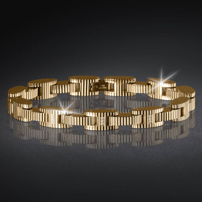 Daniel Steiger Golden Groove Bracelet