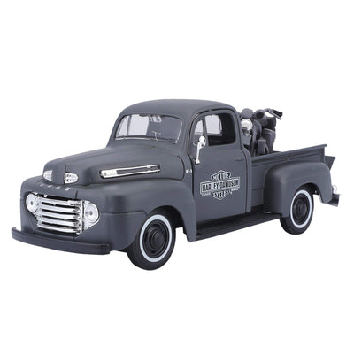 Daniel Steiger 1948 Ford F-1 & 1942 Harley Davidson WLA Flathead