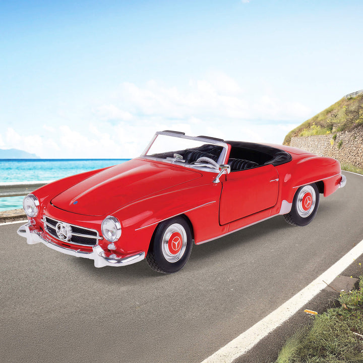 Daniel Steiger 1955 Mercedes-Benz 190 SL Convertible - Red