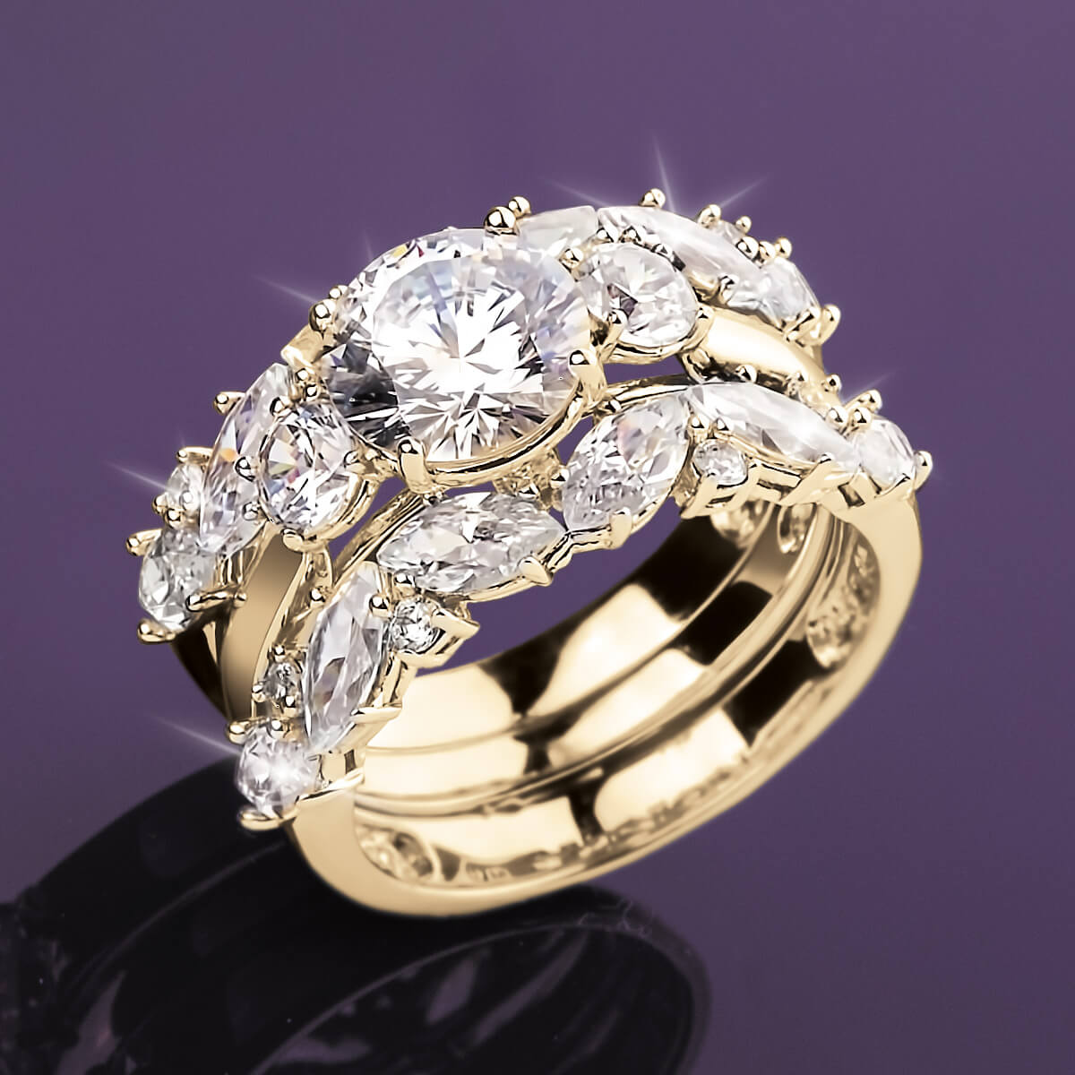 Daniel Steiger Savoy Bridal Ring