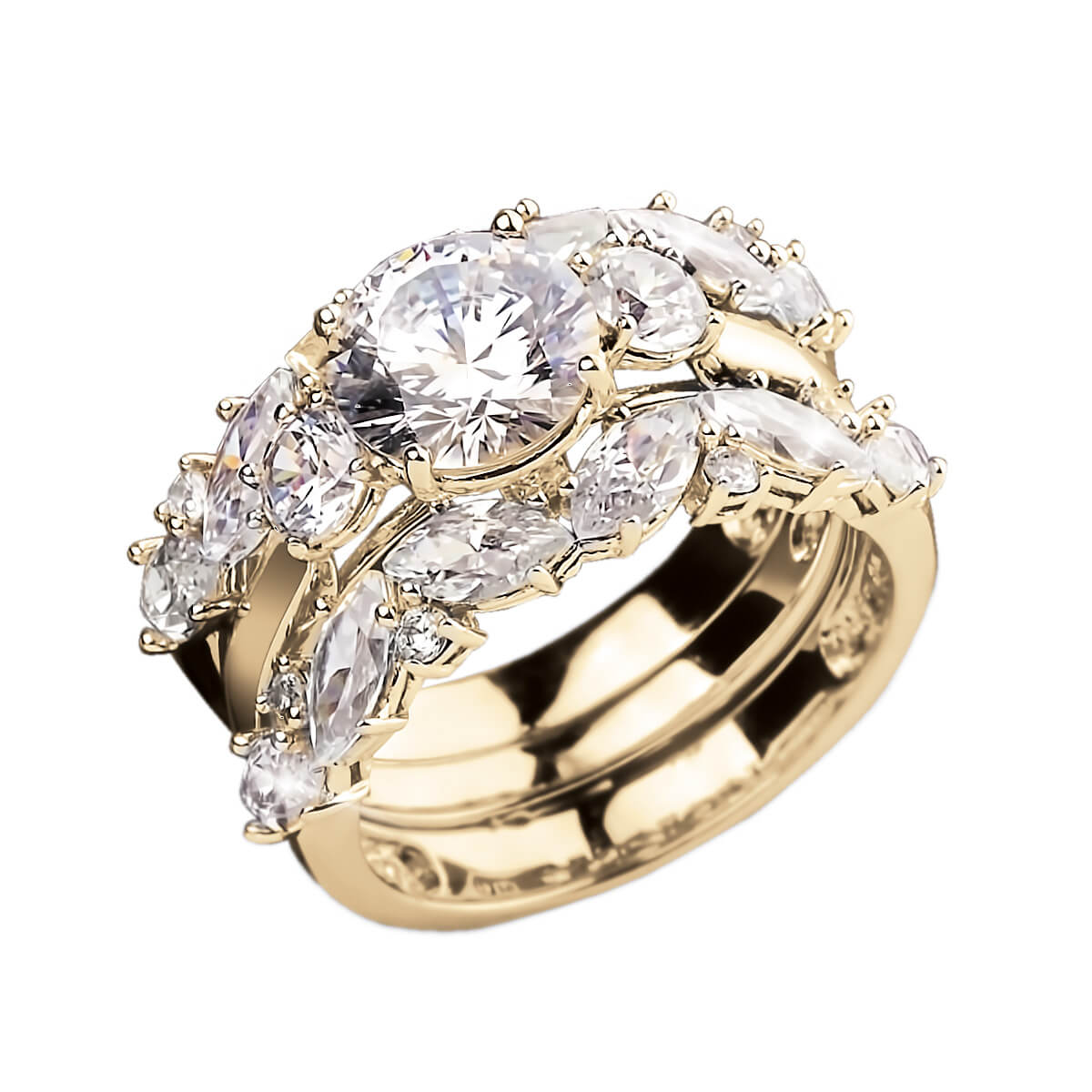 Daniel Steiger Savoy Bridal Ring