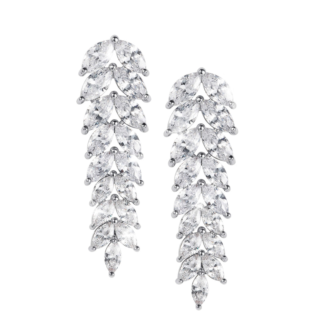 Crystal Cascade Earrings