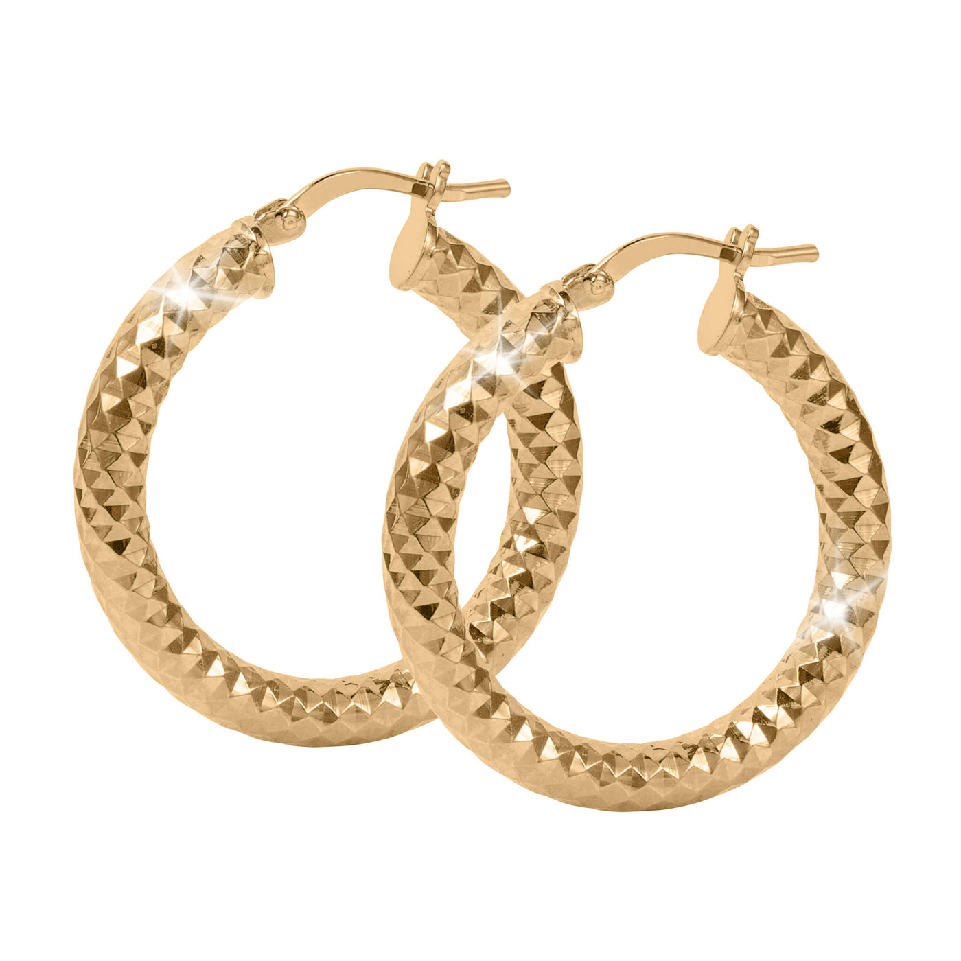 Daniel Steiger Arezzo Creole Hoop Earrings