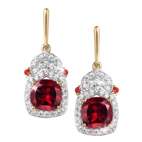 Daniel Steiger Gemma Garnet Earrings