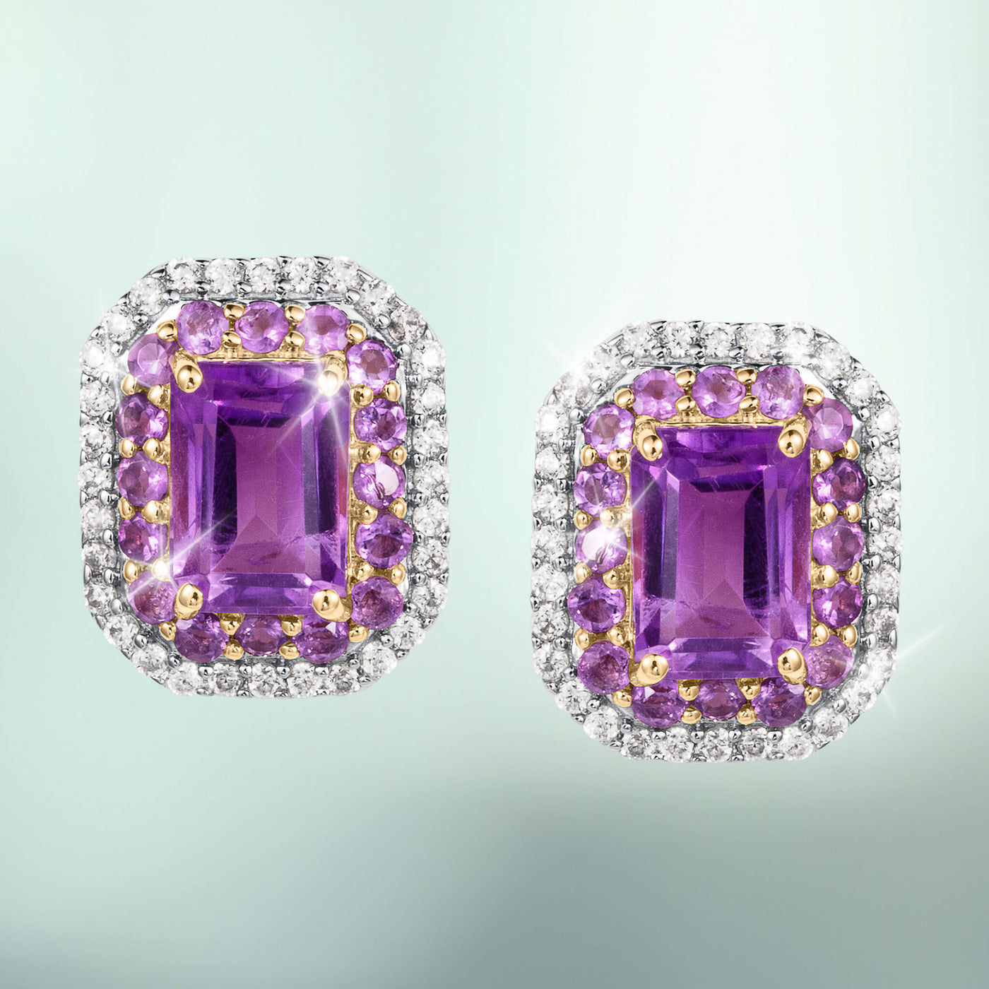 Eternal Amethyst Earring