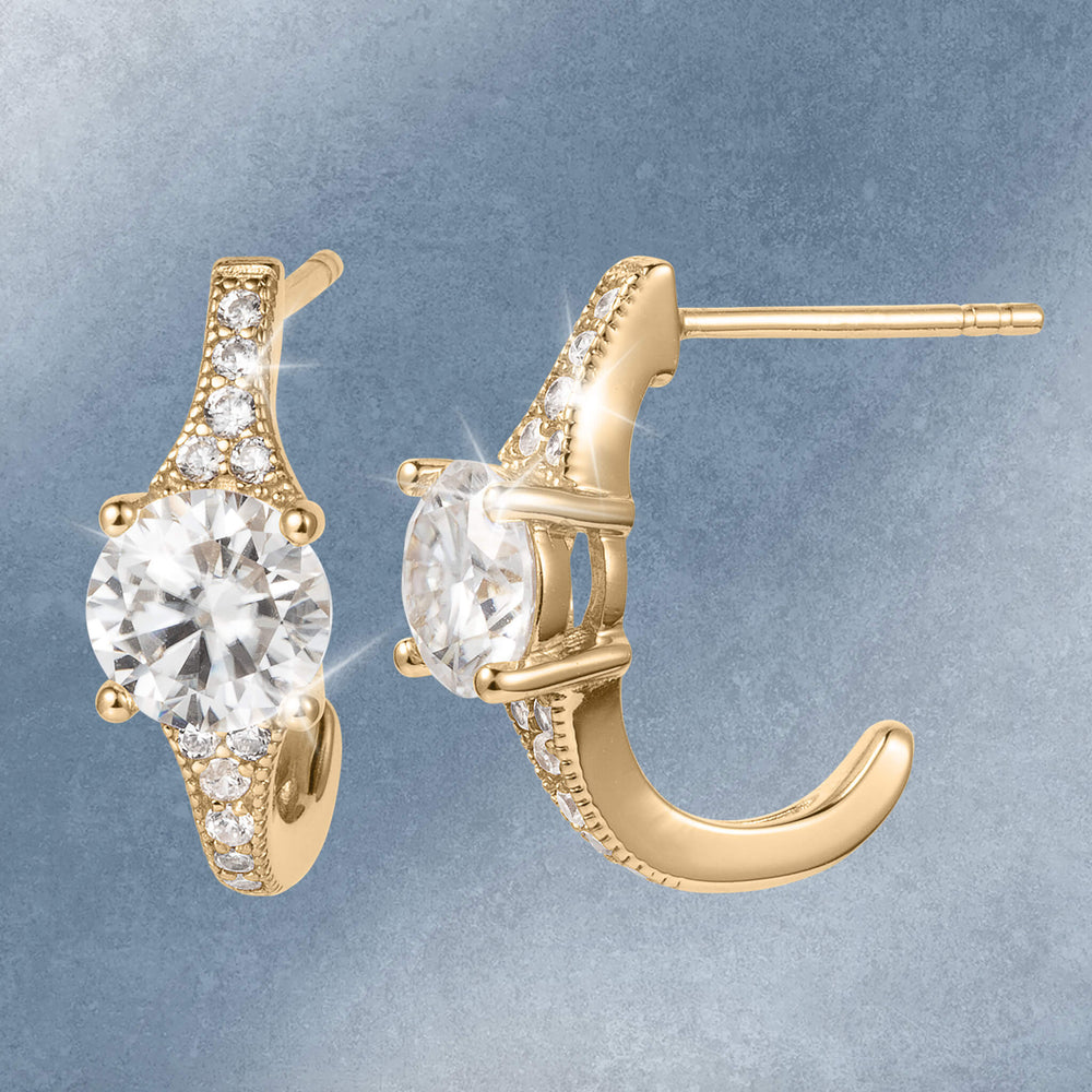 Daniel Steiger Everlight Moissanite Earrings