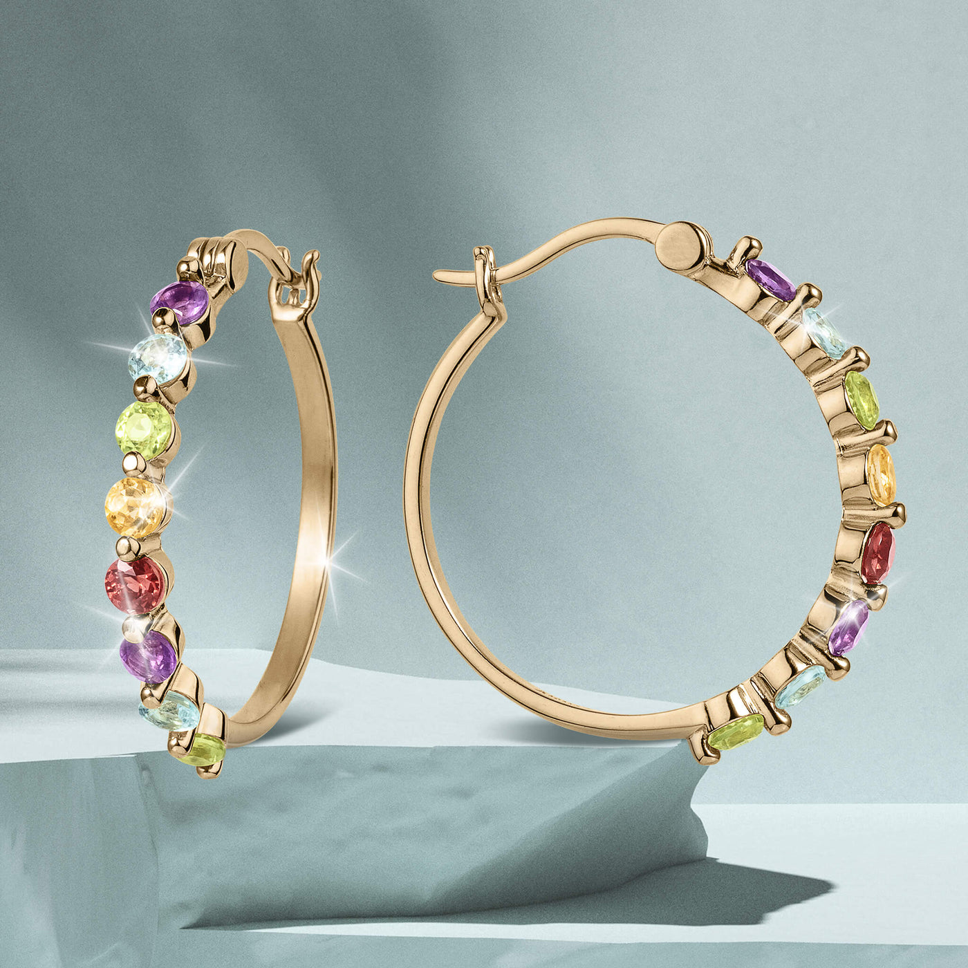 Daniel Steiger Rainbow Symphony Earrings