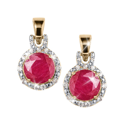 Daniel Steiger Ruby Delight Earrings