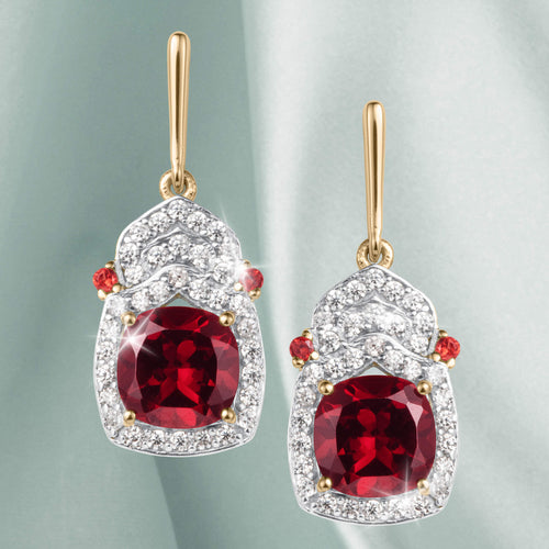 Daniel Steiger Gemma Garnet Earrings