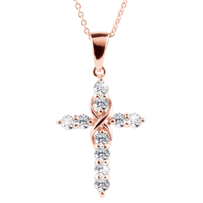 Daniel Steiger Infinity Cross Pendant