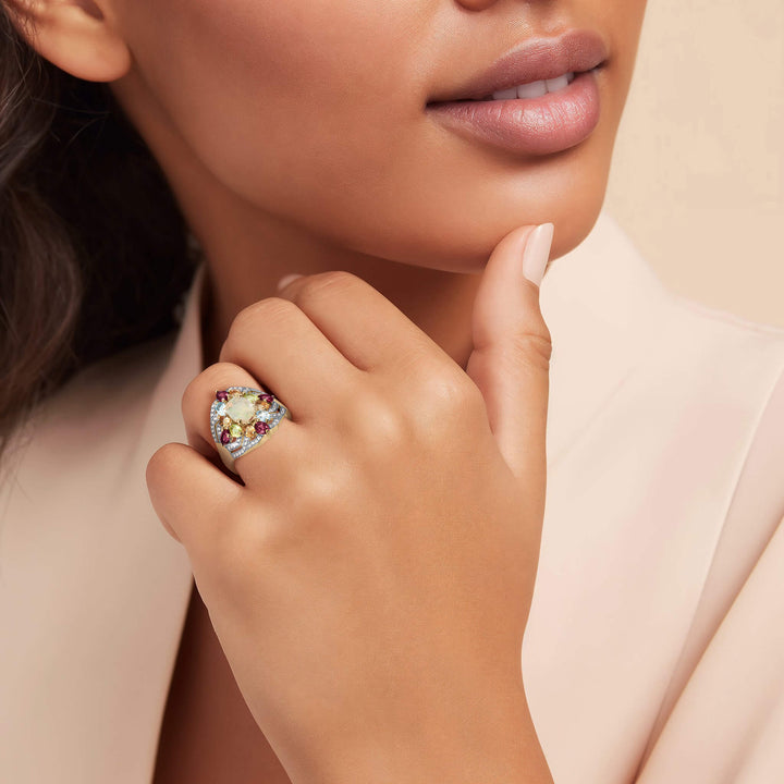 Daniel Steiger Opal Spectrum Ring