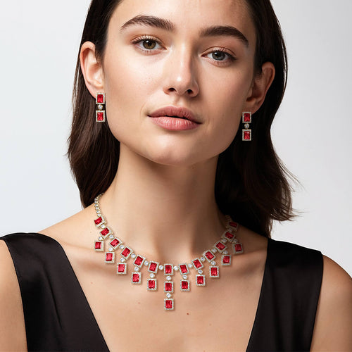 Daniel Steiger Royale Crimson Necklace