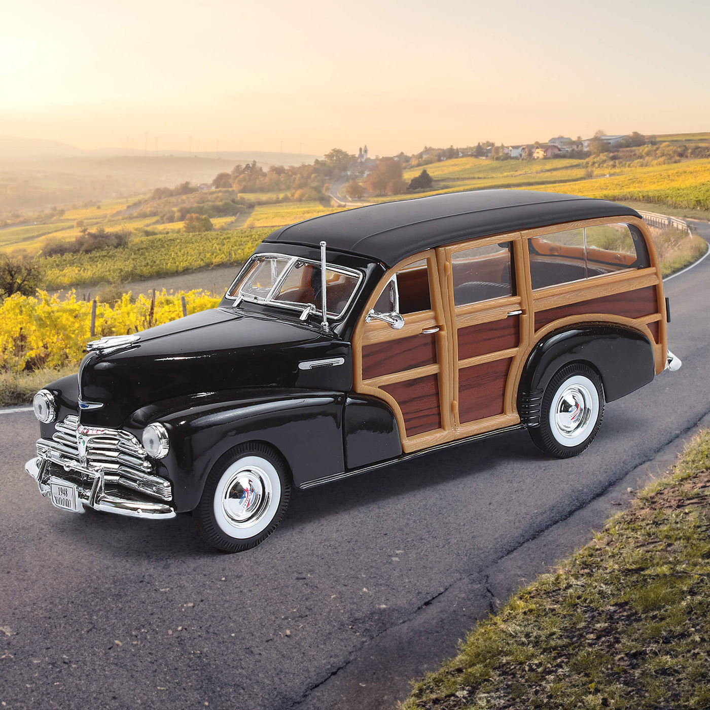 Daniel Steiger 1948 Chevrolet Fleetmaster Woody - Black