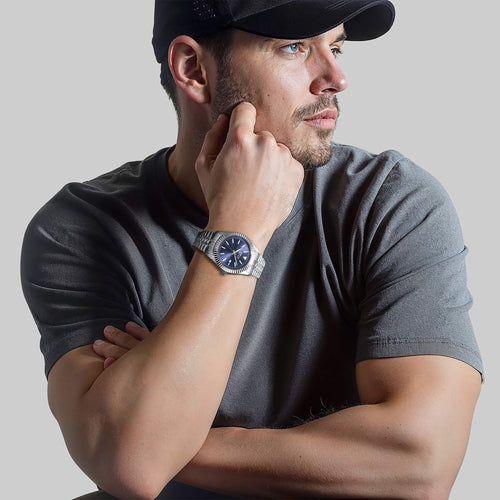 Daniel Steiger Statesman Expandable Steel Men’s Watch