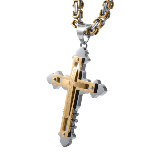 Daniel Steiger Goliath Cross Pendant