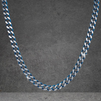 Daniel Steiger Indigo Steel Necklace