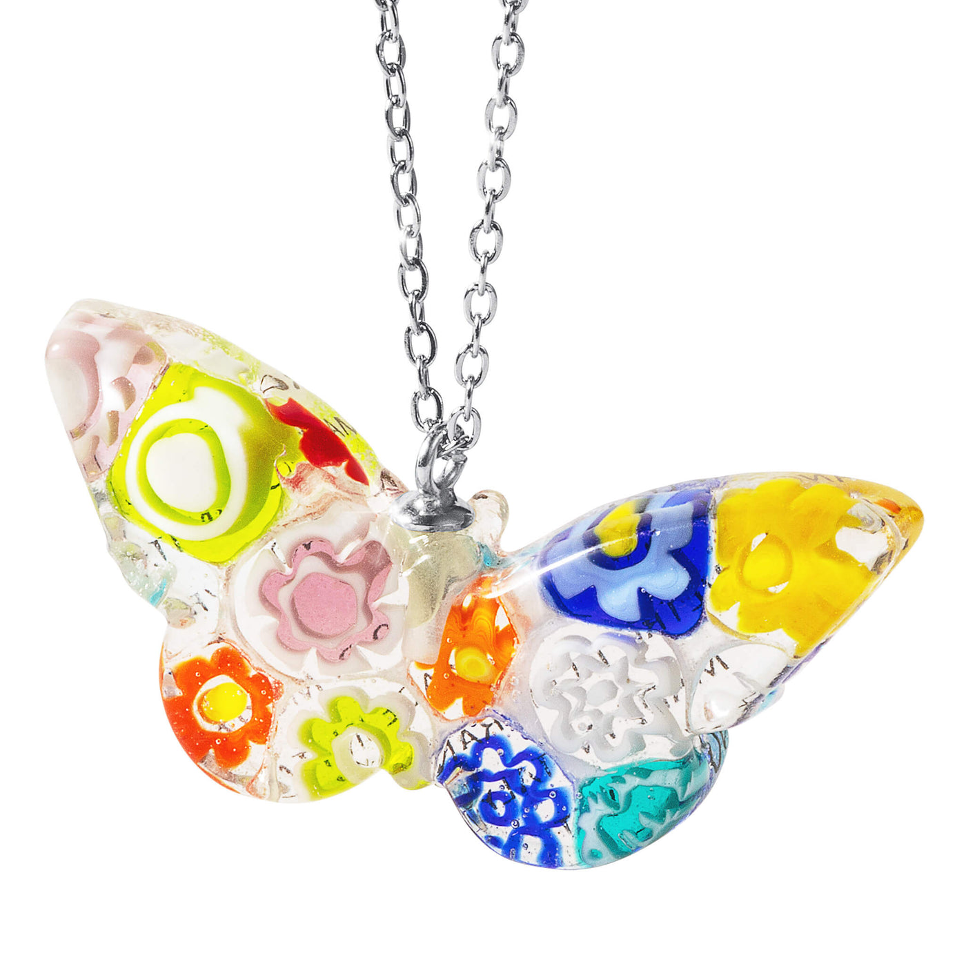 Murano Glass Butterfly Pendant