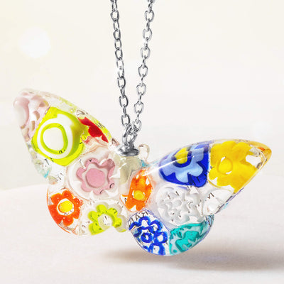 Murano Glass Butterfly Pendant