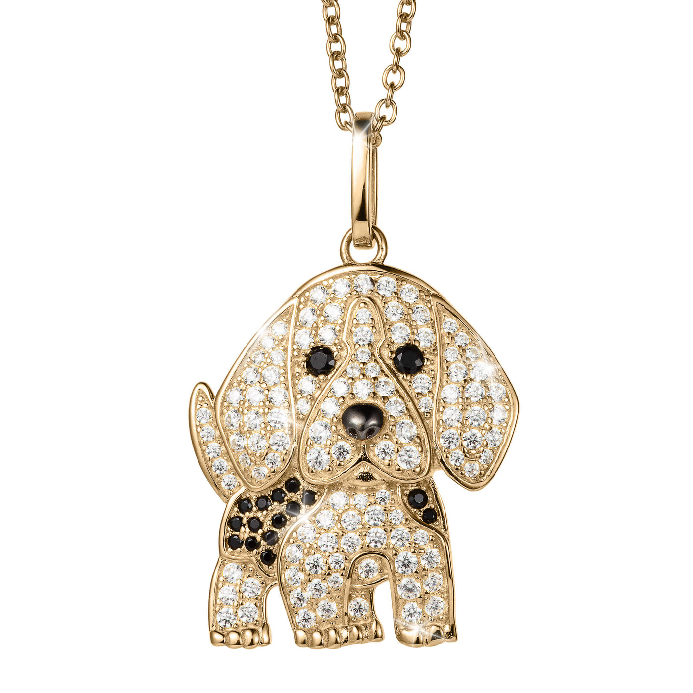 Dazzling Dog Pendant