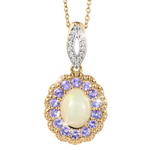 Daniel Steiger Opal Eclipse Pendant