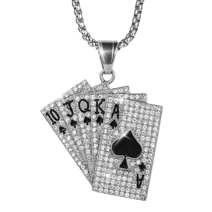 Daniel Steiger Royal Flush Pendant