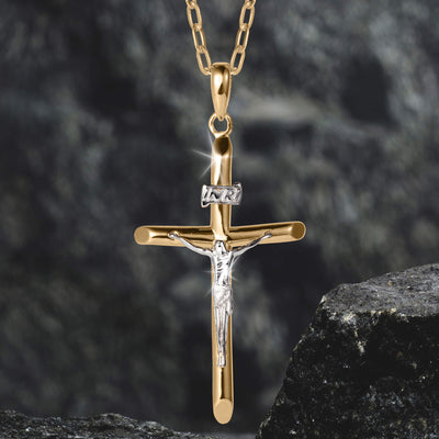 Daniel Steiger Saviours Embrace Crucifix Pendant