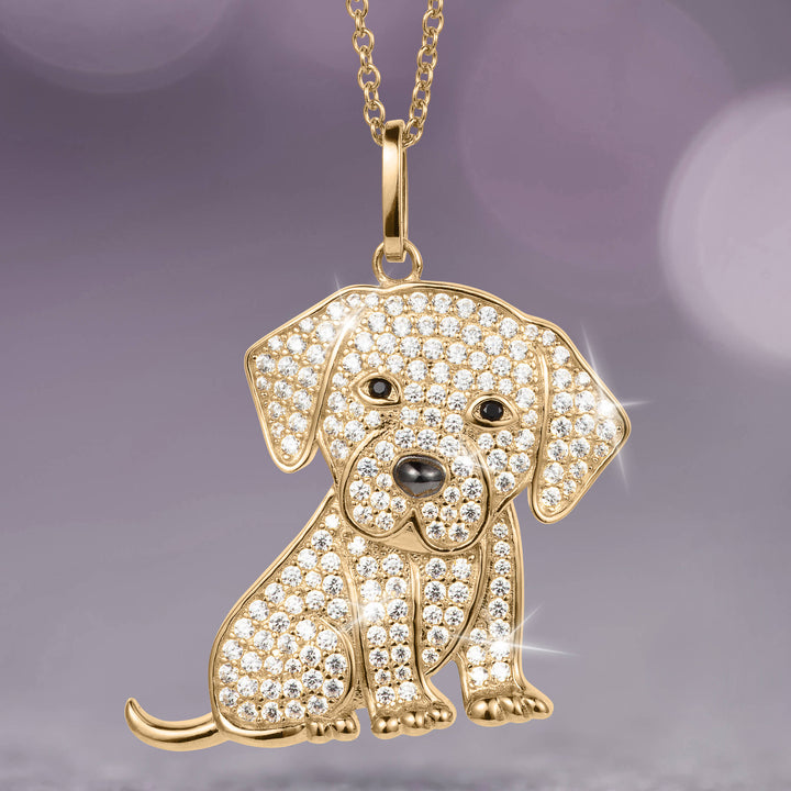 Daniel Steiger Golden Pup Pendant